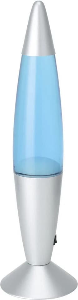 EGLO LED Tischleuchte LAVA Retro Lavalampe Blau/Silber - Bild 4