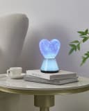 EGLO LED Tischleuchte GLITTER RGB Glitzerlampe Herzform Bild 1