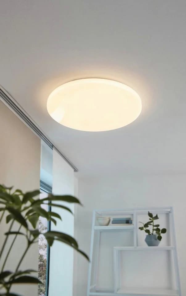 EGLO LED Deckenleuchte Pogliola Weiß Stahl Kunststoff