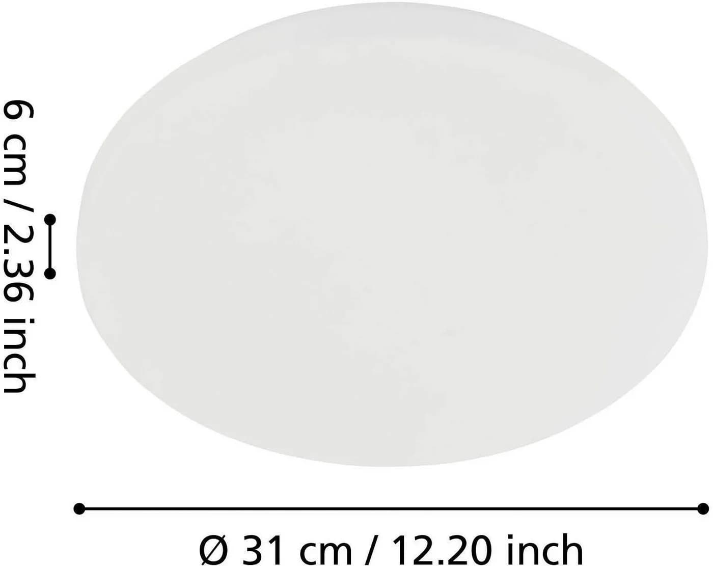 EGLO LED Deckenleuchte Pogliola Weiß Stahl Kunststoff - Bild 3