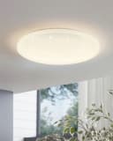 EGLO LED Deckenleuchte POGLIOLA-S Weiß Kristalleffekt Dimmbar Bild 1