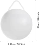 EGLO POGGIOBELLO LED Gartenleuchte Weiß RGB Akku Bild 4