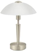 EGLO Tischleuchte SOLO 1 Weiß/Nickel Touch Dimmbar Bild 4
