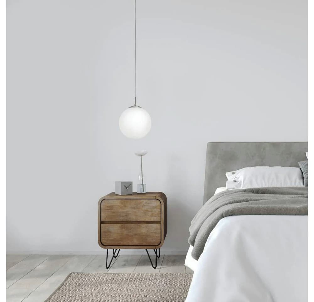 EGLO Hängeleuchte RONDO Modern Weiss Glas Esszimmerlampe - Bild 3