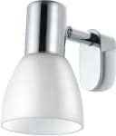 EGLO Spiegelleuchte STICKER Stahl Glas E14 IP20 chrom Bild 2