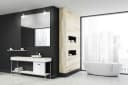 EGLO Spiegelleuchte STICKER Stahl Glas E14 IP20 chrom Bild 4