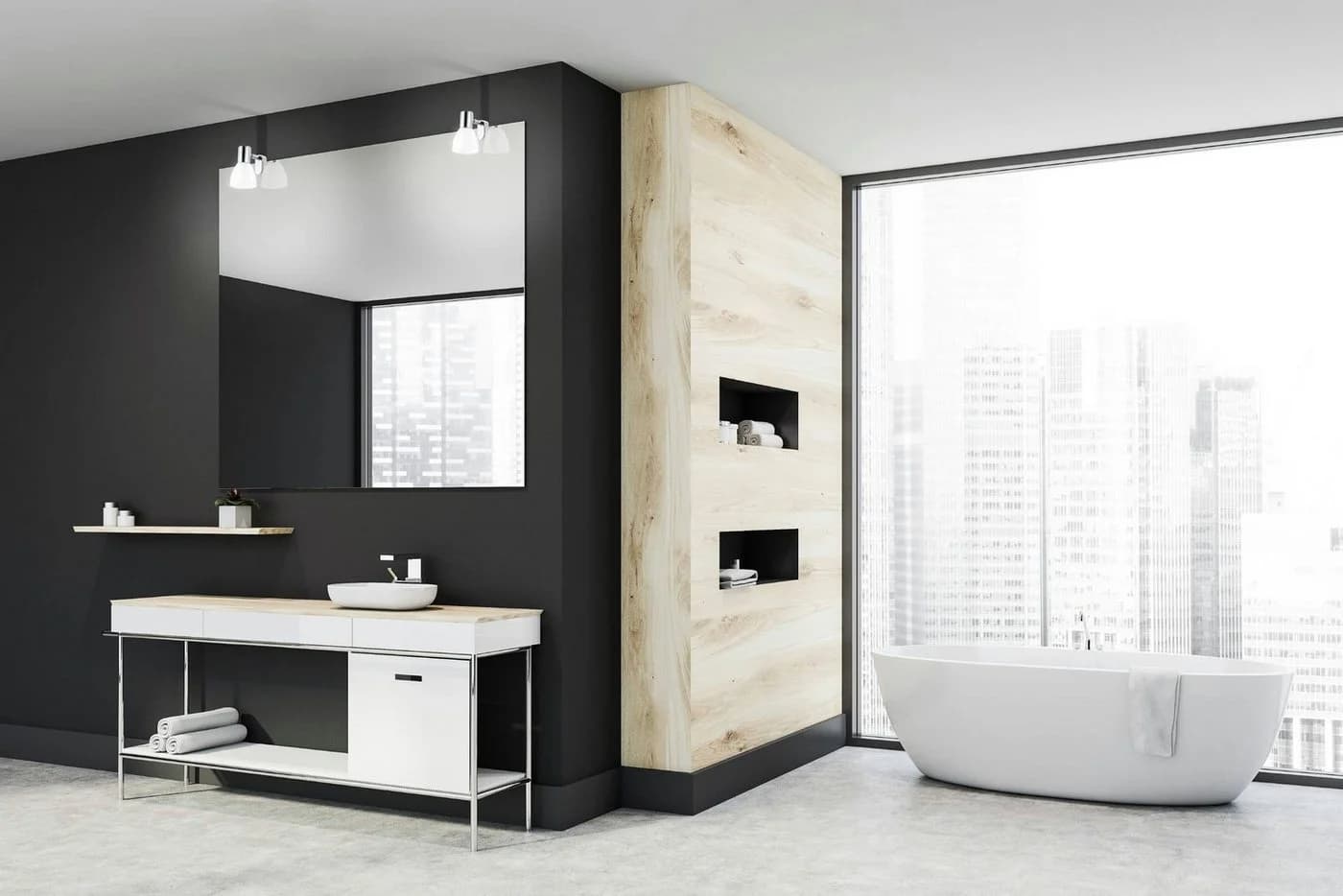 EGLO Spiegelleuchte STICKER Stahl Glas E14 IP20 chrom - Bild 4
