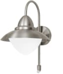 EGLO Wandleuchte Sidney - Außenlampe Edelstahl IP44 Bild 3