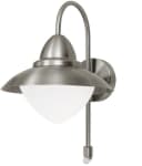 EGLO Wandleuchte Sidney - Außenlampe Edelstahl IP44 Bild 4