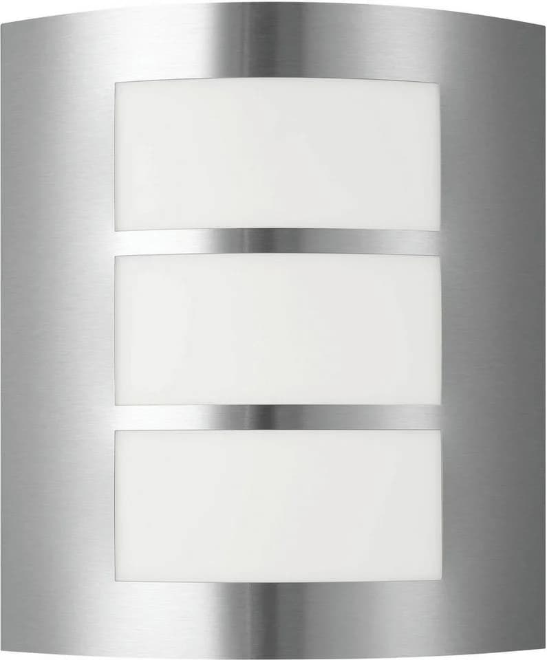 EGLO Wandleuchte City Außenbeleuchtung Silber E27 IP44 - Bild 4