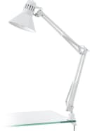 EGLO Tischleuchte FIRMO Klemmlampe Weiß E27 Industrial Bild 2