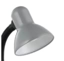 EGLO Tischleuchte BASIC Silber Wippschalter E27 Fassung Bild 4