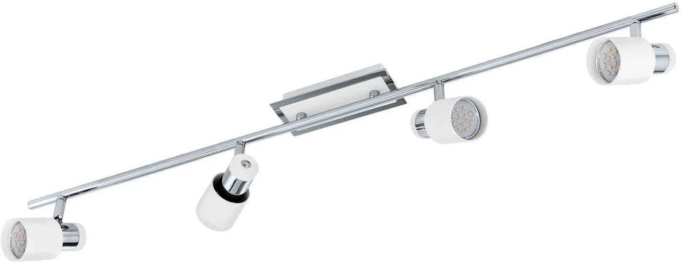 EGLO Deckenleuchte Davida LED Spot Metall Weiß Chrom - Bild 3