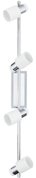 EGLO Deckenleuchte Davida LED Spot Metall Weiß Chrom Bild 4