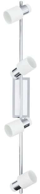EGLO Deckenleuchte Davida LED Spot Metall Weiß Chrom Bild 5