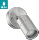 EGLO LED Außen-Wandleuchte STOCKHOLM1 Spot Edelstahl Silber IP44 Bild 2
