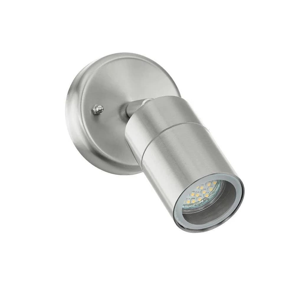 EGLO LED Außen-Wandleuchte STOCKHOLM1 Spot Edelstahl Silber IP44 - Bild 3