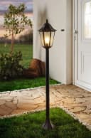 EGLO Stehlampe Navedo - Außensteher Schwarz/Silber-Patina Bild 5