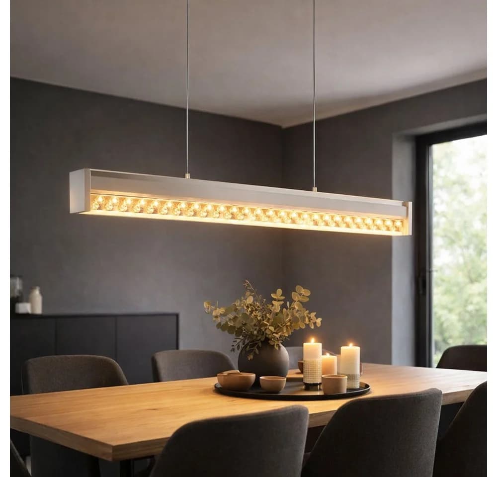 EGLO LED Pendelleuchte Warmweiß Kristallglas - Bild 3
