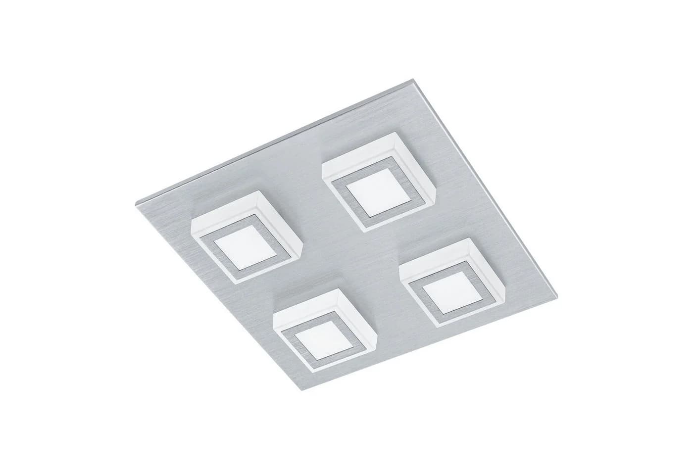EGLO LED Deckenleuchte Masiano Alu gebürstet warmweiß - Bild 2