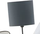 EGLO Stehlampe Maronda 3-fach mit Fußschalter Anthrazit/Weiß/Braun/Schwarz Bild 1