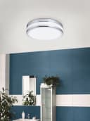EGLO LED Deckenleuchte Palermo Chrom 3x5,7W Bild 1