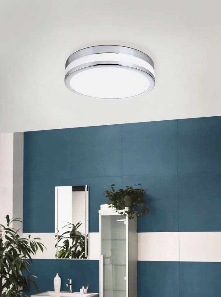EGLO LED Deckenleuchte Palermo Chrom 3x5,7W