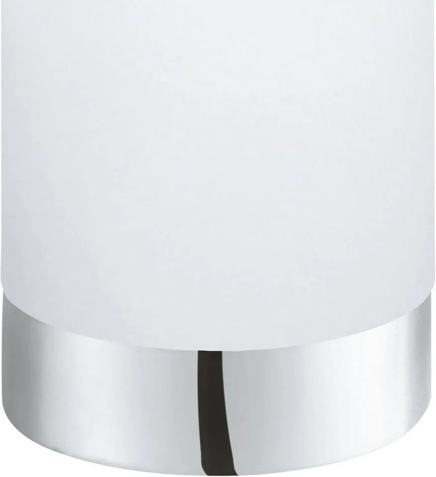 EGLO Tischleuchte DAMASCO 1 Weiß Chrom Glas - Bild 4