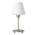 EGLO Tischleuchte DAMASCO 1 Weiß Nickel Matt E14 Bild 3