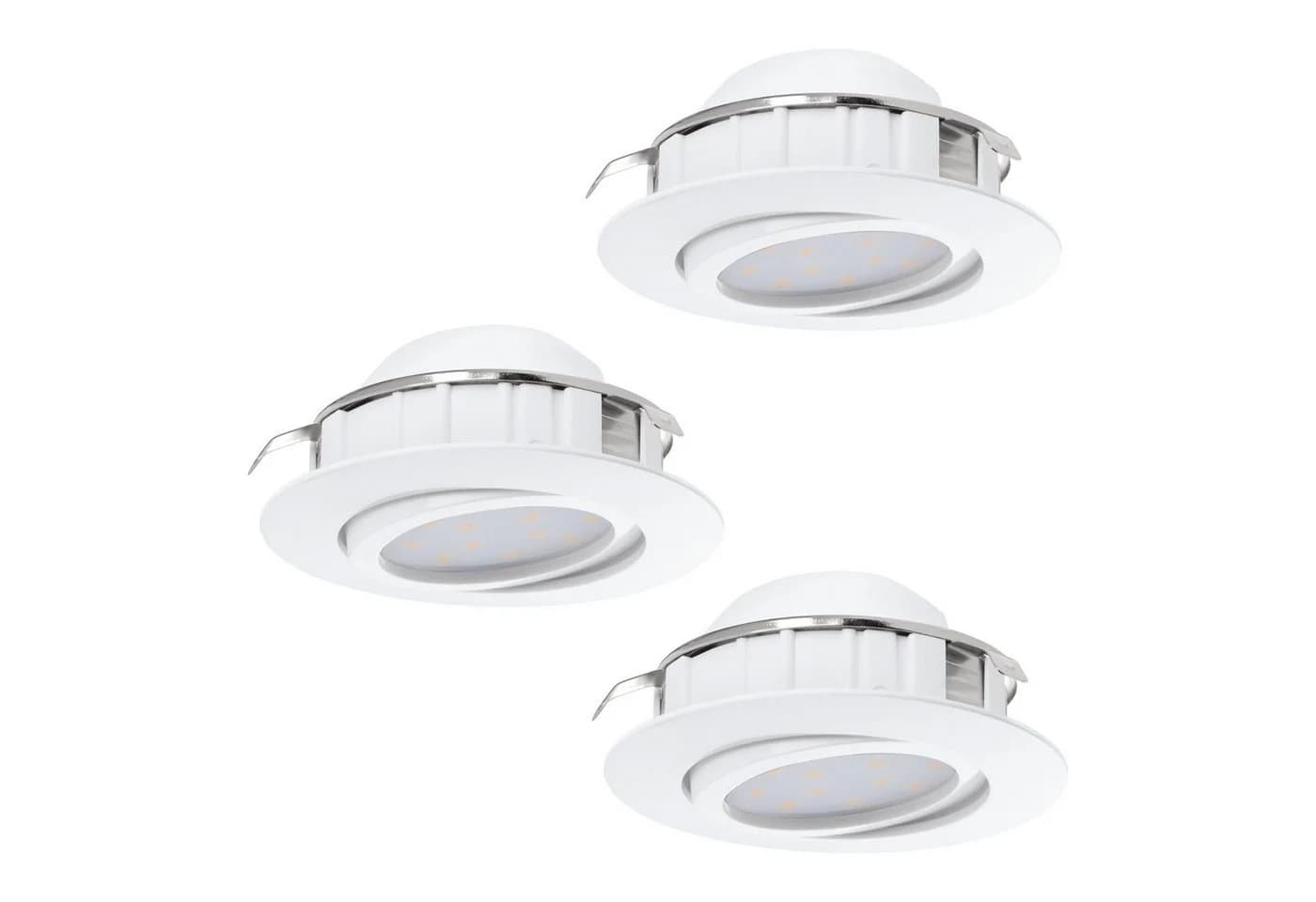 EGLO LED Einbauleuchte Pineda Weiß 3x4,9W inklusive - Bild 2