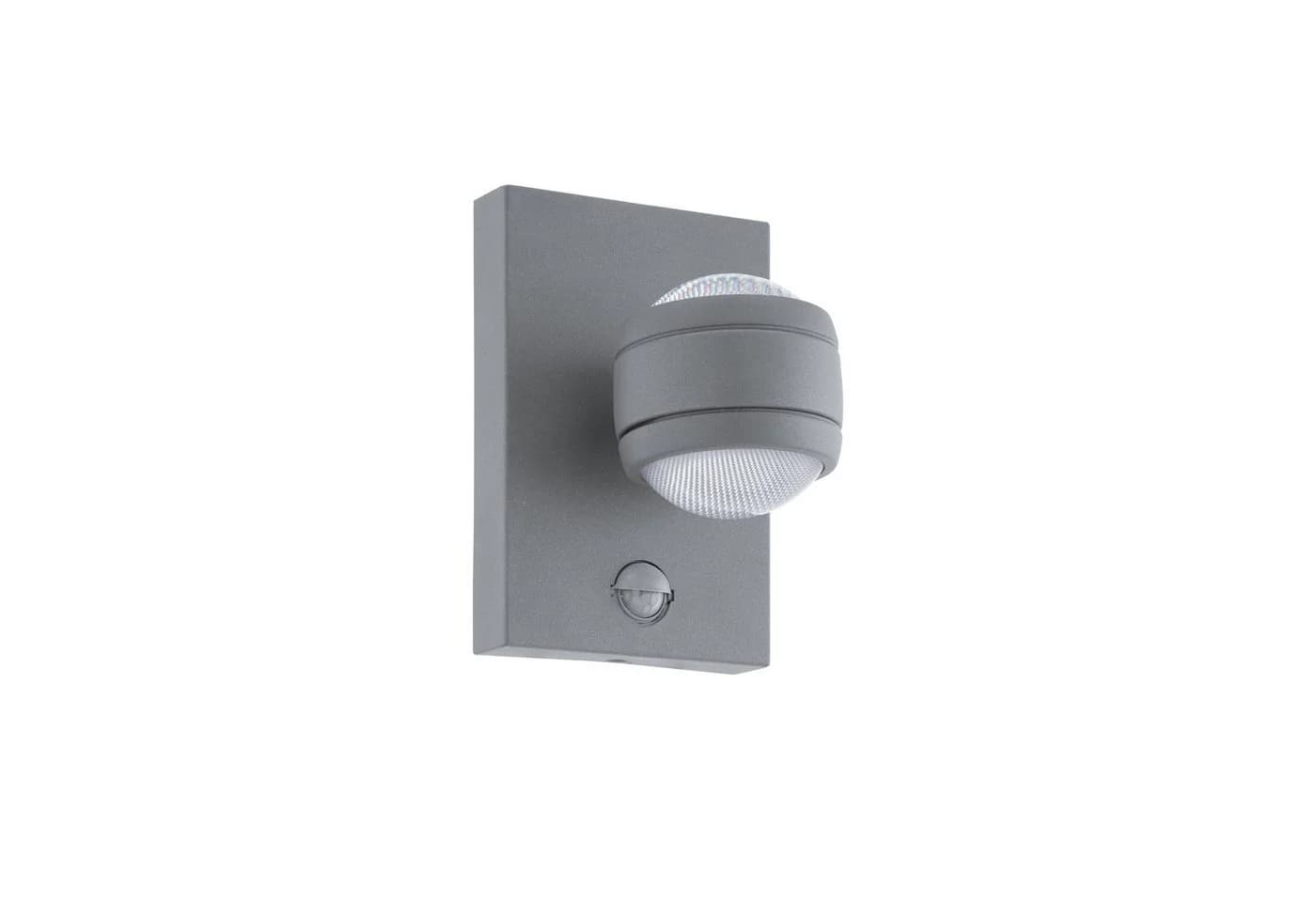 EGLO LED Wandleuchte Sesimba 1 Silber Bewegungsmelder IP44 - Bild 2