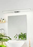 EGLO Spiegelleuchte PANDELLA LED Neutralweiß Chrom Silber Aluminium Bild 1