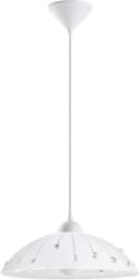 EGLO Hängeleuchte VETRO Weiß Transparent E27 Bild 1