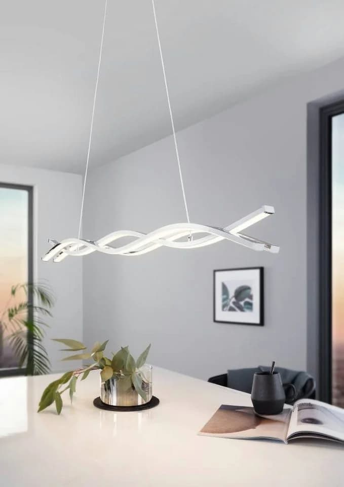 EGLO Hängeleuchte LASANA 2 Pendelleuchte 3-flammig LED Warmweiß