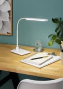 EGLO LED Tischleuchte LAROA Weiß Dimmbar Touch-Funktion Bild 1