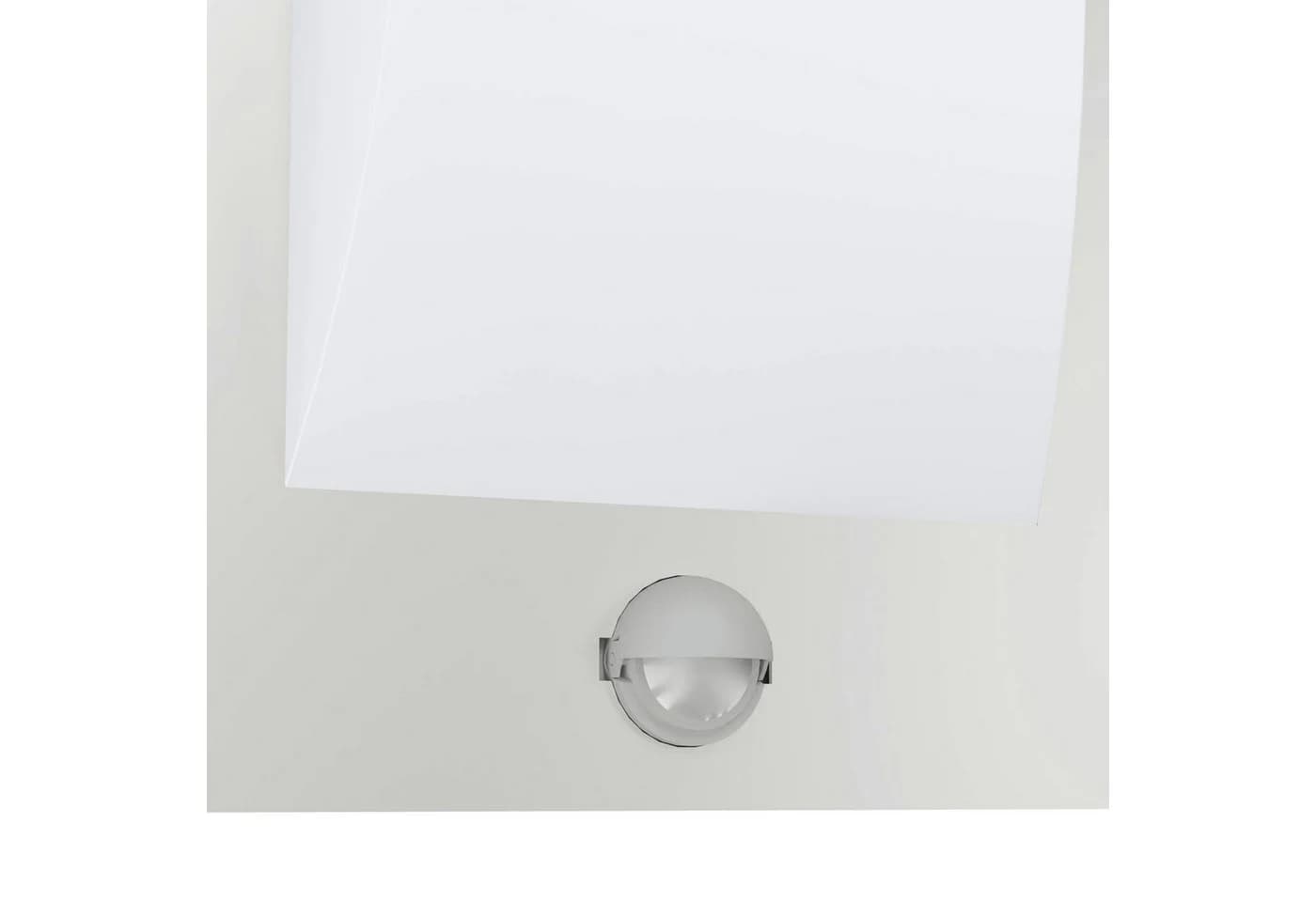 EGLO Wandleuchte 'Verres' - LED Außen-Wandlampe Silber/Weiß - Bild 4