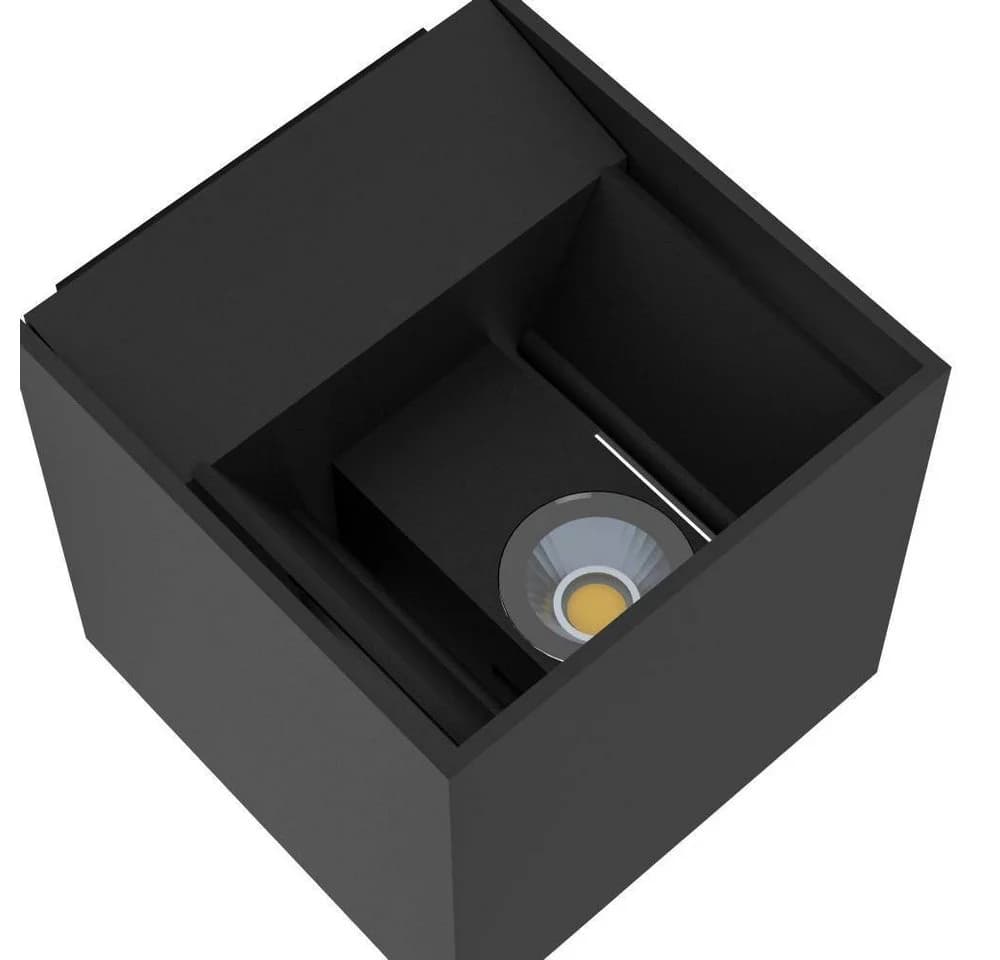 EGLO CALPINO LED Außen-Wandleuchte Anthrazit IP54 Warmweiß - Bild 4