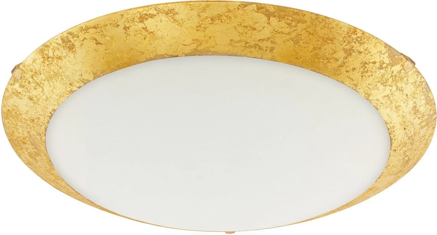 EGLO LED Deckenleuchte MONTENOVO Weiß/Gold Stahl Glas - Bild 2