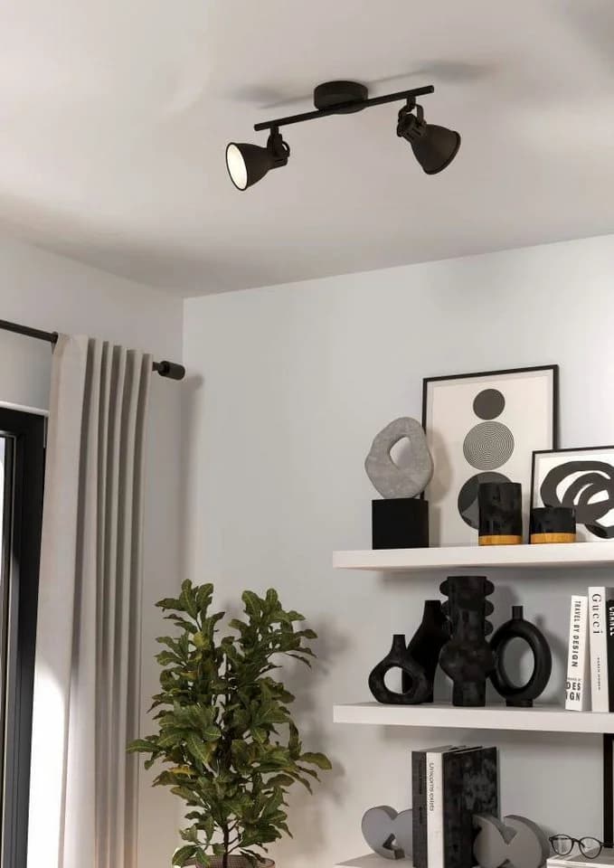 EGLO Deckenspot SERAS 2 LED Küchenlampe Industrial Modern