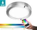 EGLO connect Fueva-C Deckenlampe rund 30 cm chrom Bild 1