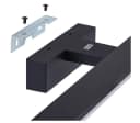 LED-Wandleuchte Pandella 1 Schwarz Aluminium Bild 3