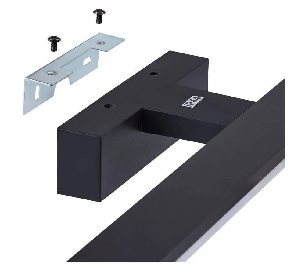 LED-Wandleuchte Pandella 1 Schwarz Aluminium - Bild 3