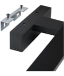 EGLO Spiegelleuchte PANDELLA 1 Schwarz/Weiß LED wechselbar IP44 Bild 4