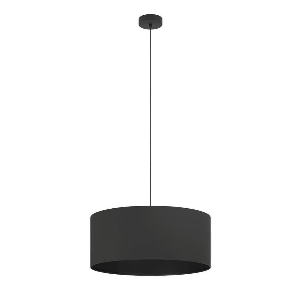 EGLO Hängeleuchte MASERLO 1 Schwarz Pendellampe Stahl Textil - Bild 4