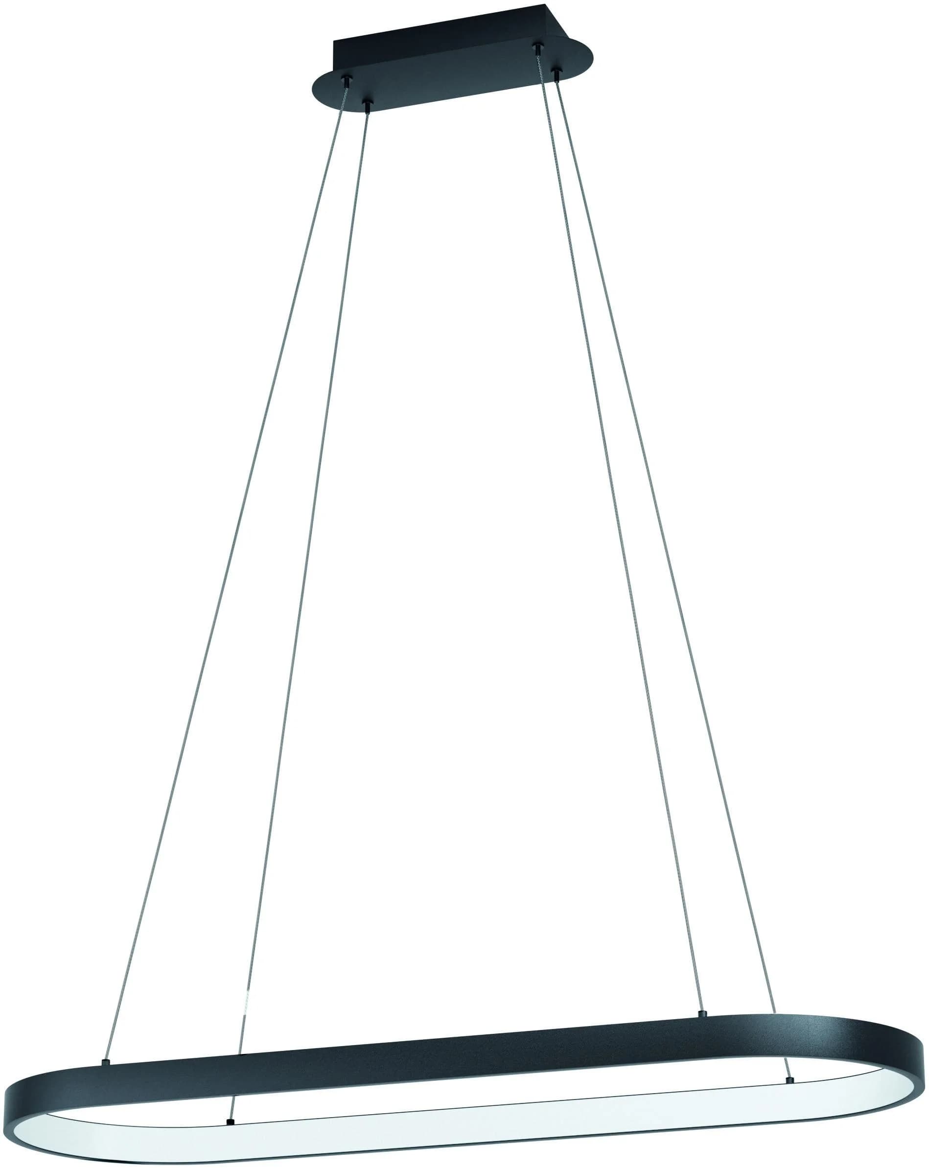 EGLO Hängeleuchte CODRIALES Pendellampe LED 27W IP20 Schwarz