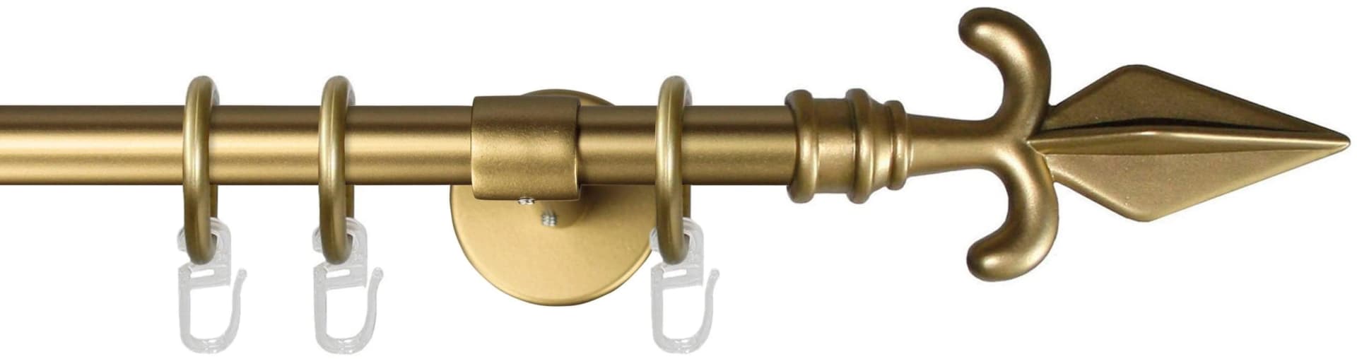 Gardinenstange GARESA 'RUSTIKA' gold matt 100cm