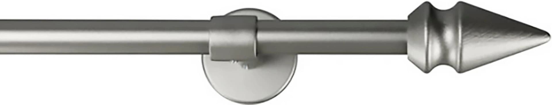 Moderne Gardinenstange aus Holzwerkstoff und Metall