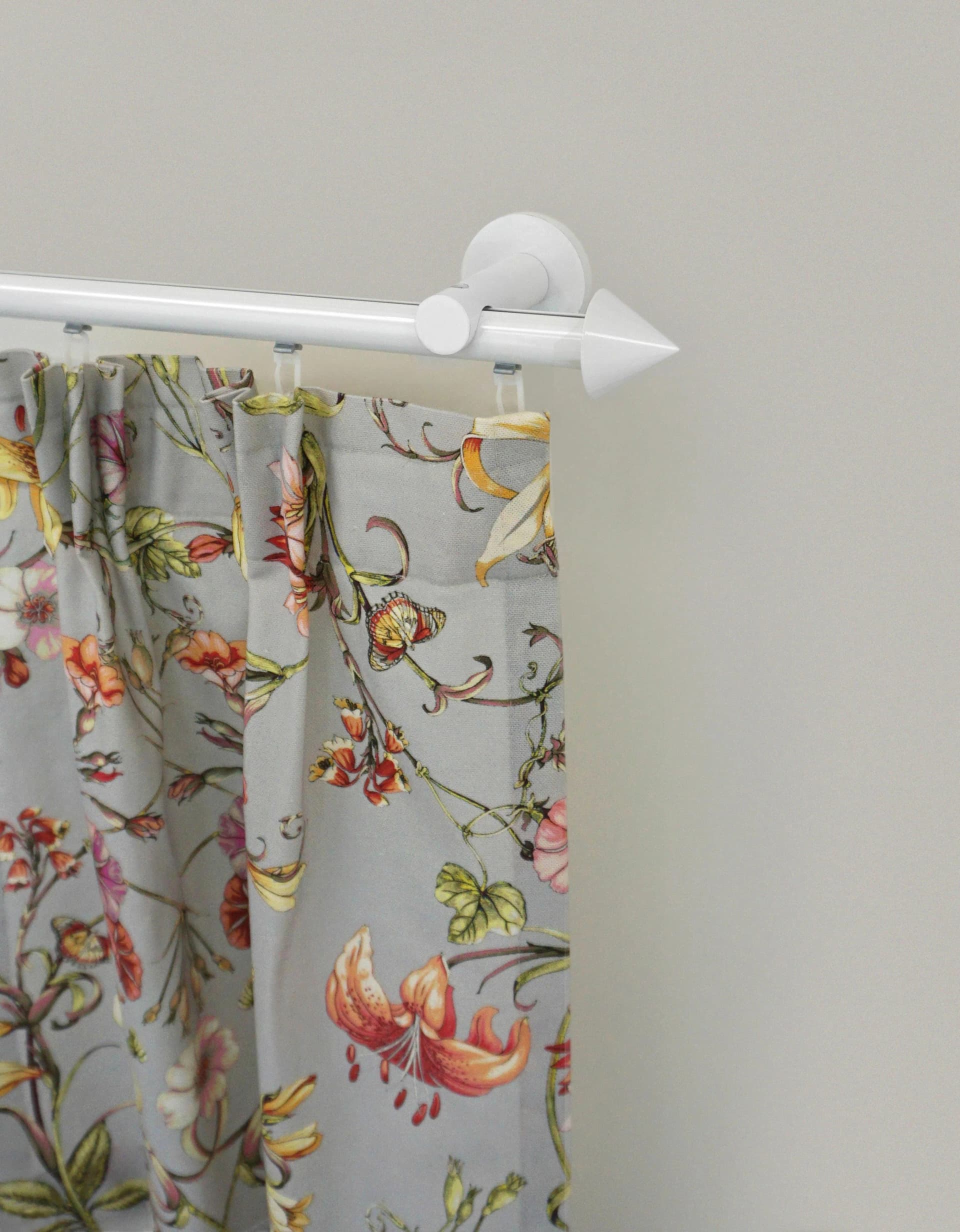 Gardinenstange GARESA WHITE, weiß, L:110cm, verlängerbar
