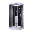 Komplettdusche SANOTECHNIK Comfort Silber Schiebetür Bild 1