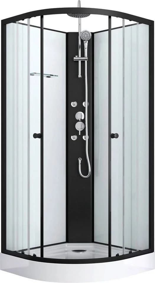 SANOTECHNIK Reload Duschkabine Viertelkreis 90x90x215cm - Bild 2
